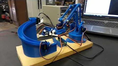 Robot Arm and Marbles