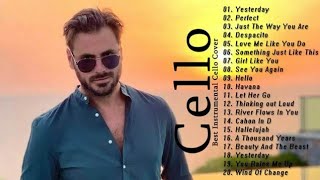 Beautiful Romantic Cello Instrumental Love Songs Collection 2025