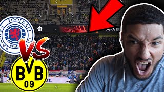 FIRST REACTION to 500 RANGERS FANS TAKEOVER DORTMUND (RANGERS FANS VS DORTMUND)