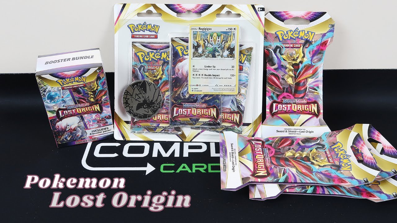 Pokemon Lost Origin Booster Bundle, Blister Packs opening - YouTube
