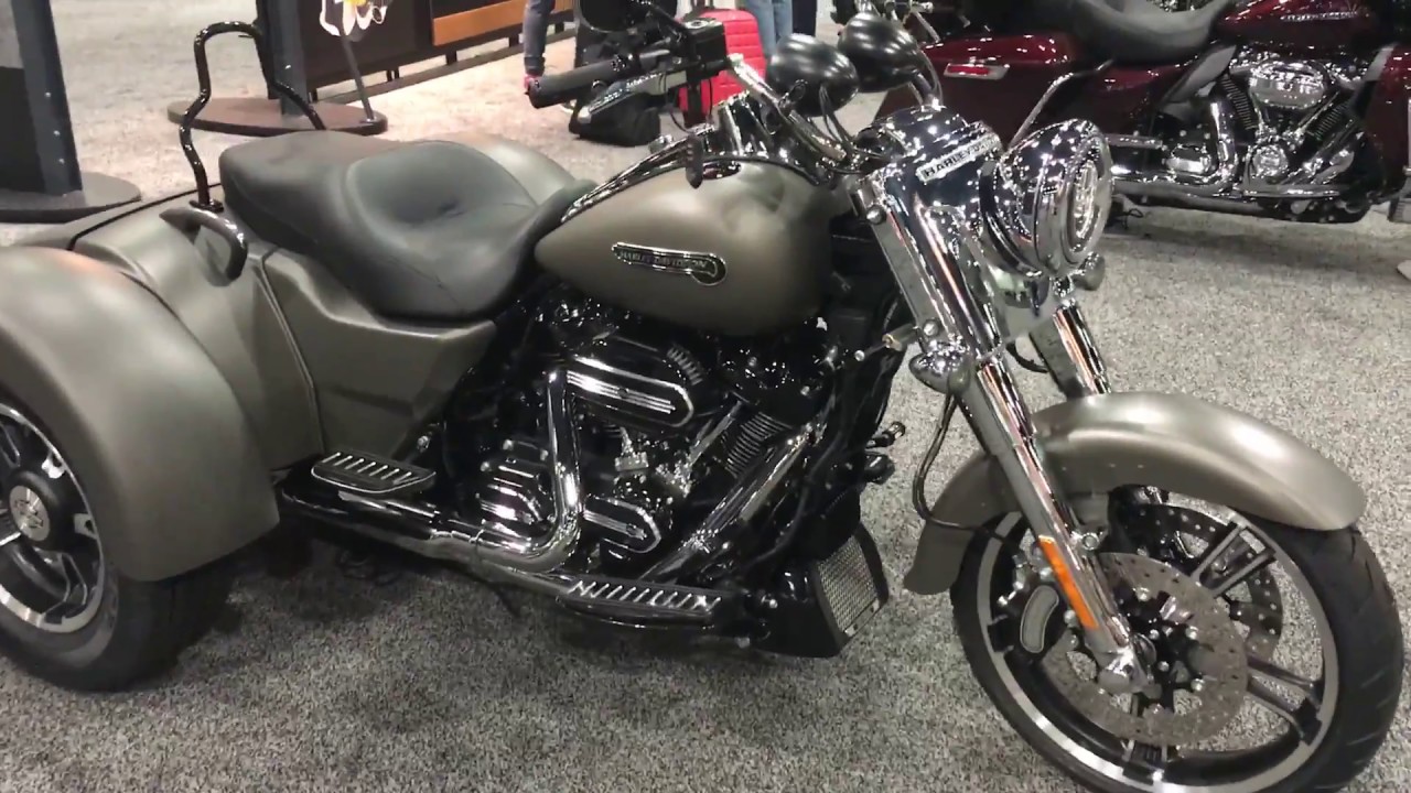 Harley Davidson Los Angeles >> Customized 2018 FLRT Freewheeler gray denim New models ... Harley Davidson Los Angeles >> Customized 2018 FLRT Freewheeler gray denim New models ...