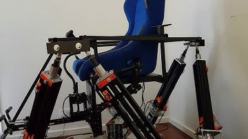 X-Plane 6DOF motion platform test 2