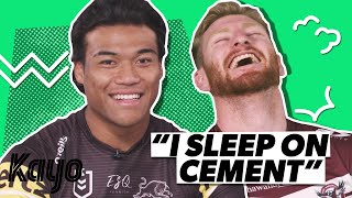 What Footy Players would never share at home | NRL | Kayo Sports