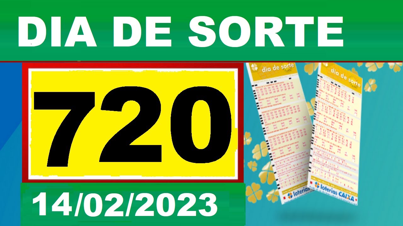 Resultado do DIA DE SORTE Concurso 0720, Sorteio dia 14/02/2023 YouTube Resultado do DIA DE SORTE Concurso 0720, Sorteio dia 14/02/2023 YouTube