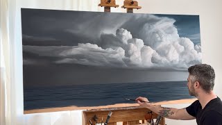 “Harbor Rain” | Oil Painting Process