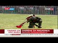 Military officer injured during Madaraka fete after landing heavily on the stadium