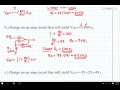 ECE 100 Operational Amplifier Design Example