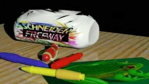 [1995] Schneider Freeway - Pen Animation - Imagine 3D