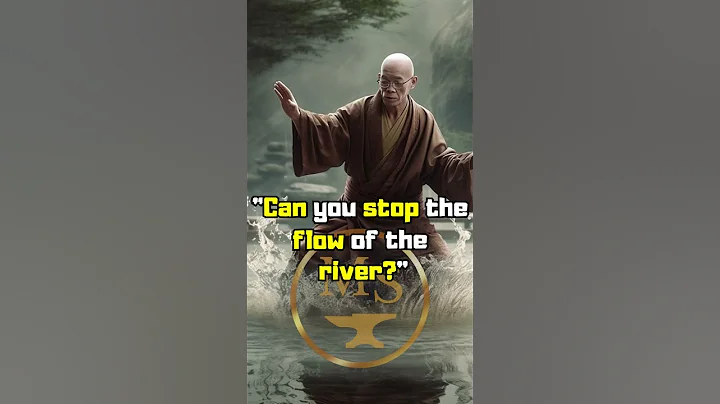 Zen Master's teachings about flow of thoughts. #zen #shorts