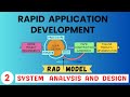 Rapid Application Development(RAD) || System Analysis and Design
