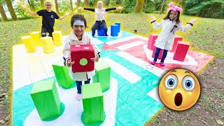 PLAYING GIANT LUDO IN THE MIDDLE OF THE FOREST‼️😂 WHO WILL WIN?⁉️ screenshot 4