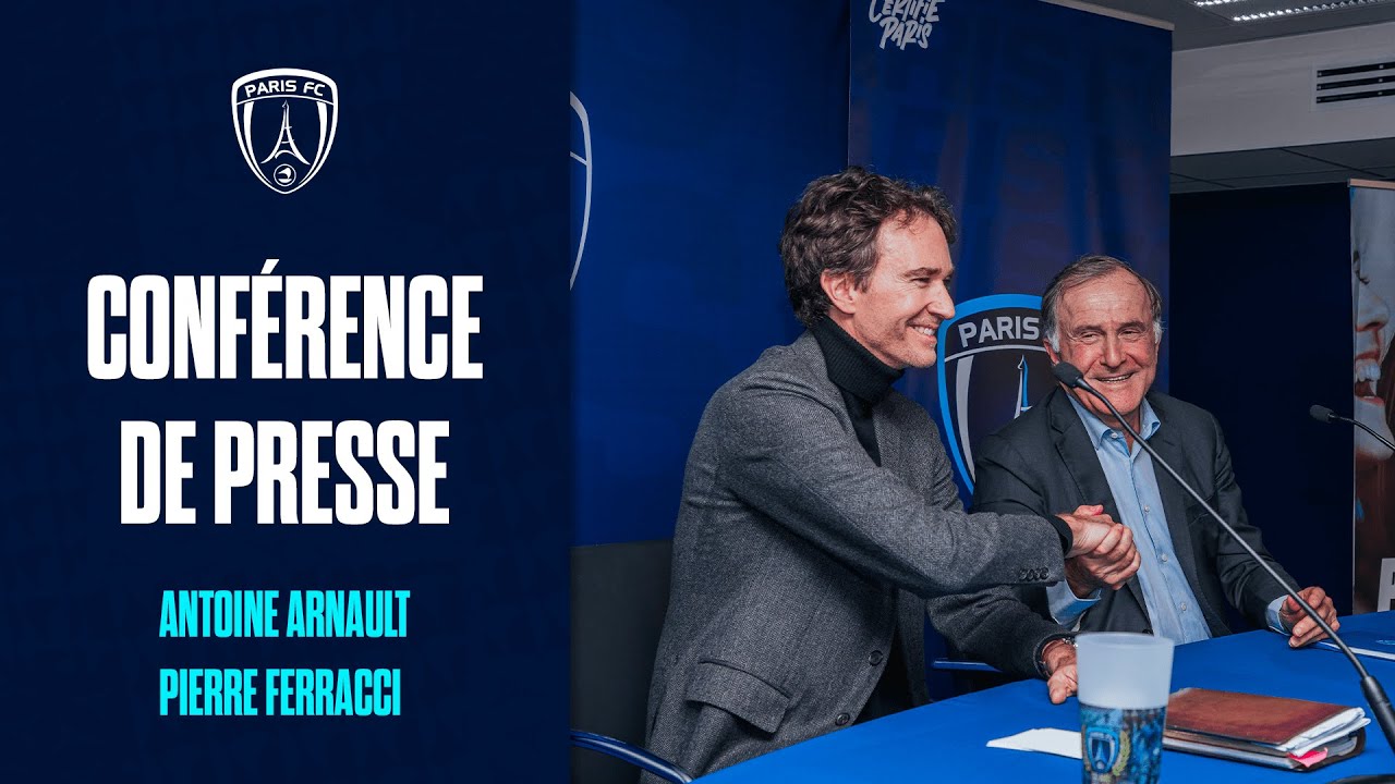 Conférence de presse d'Antoine Arnault et de Pierre Ferracci