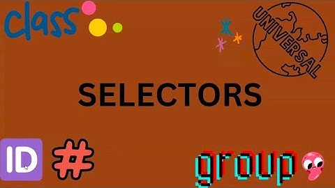 CSS SELECTORS|CHAPTER 1|ADVANCED WEB DESIGNING|HSC|SYJC|CLASS 12|INFORMATION TECHNOLOGY