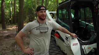 Carson Wentz Gets To Work On His Texas Farm | Clearing Land For Food Plots