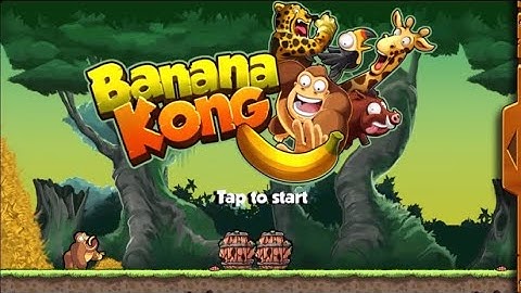 Banana Kong Gameplay HD | Super Run | IOS gameplay