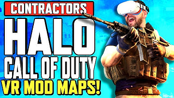 CONTRACTORS VR Call of Duty VR and HALO VR Maps on Quest 2 and PCVR