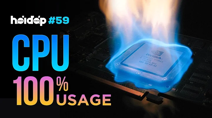 HỎI ĐÁP 59: sửa CPU bị lỗi full 100% liên tục? Có thể gộp dung lượng ổ cứng được không?