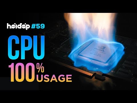 HỎI ĐÁP 59: sửa CPU bị lỗi full 100% liên tục? Có thể gộp dung lượng ổ cứng được không?