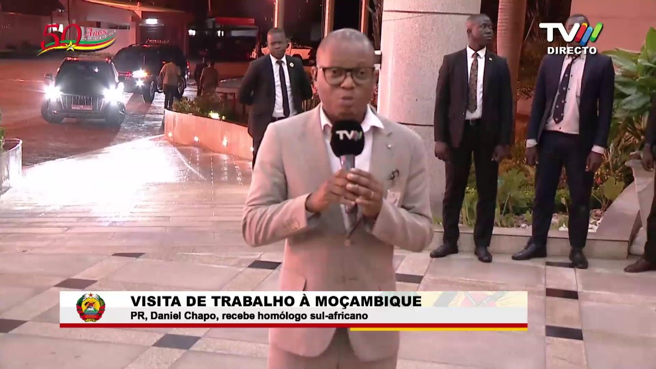 VISITA DE TRABALHO À MOÇAMBIQUE: PR, DANIEL CHAPO, RECEBE HOMÓLOGO SUL-AFRICANO 02.12.2025