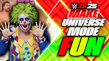 How to Make WWE 2K25 Universe Mode FUN Again! (Tips & Tricks)