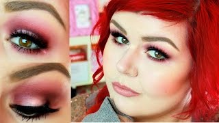 Smoked Out Cranberry Red Makeup Tutorial