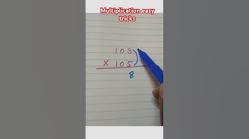Multiplication maths easy tricks #techpandian #shorts #youtubeshorts #trending #viralvideo