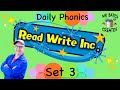 DAILY PHONICS PRACTICE Read Write Inc Phonics Set 3 The Shed School