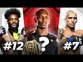 EVERY Current UFC Champion Ranked In Order from WORST to BEST (2022)