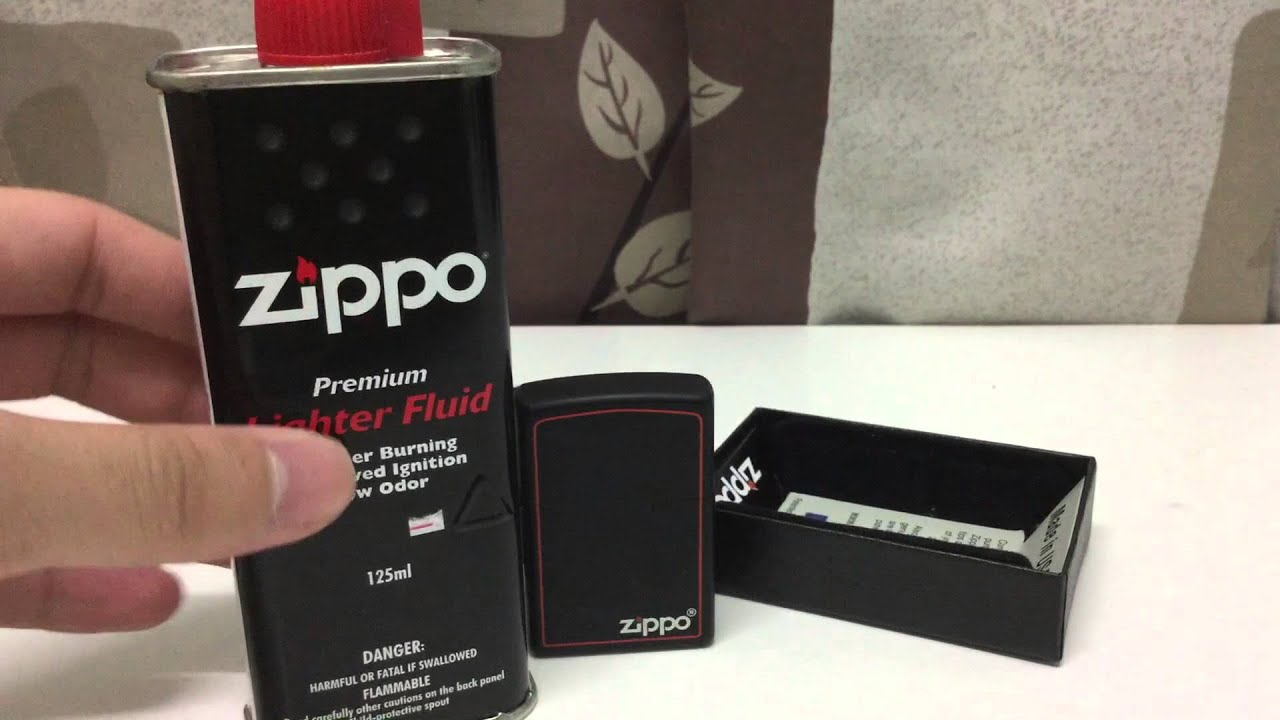 unboxing zippo