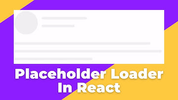 Custom Loader For React Application #react #content #loader #tutorial