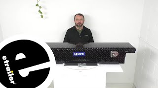Review of UWS Truck Tool Box - Narrow Crossover Low Profile Slim Line Series Gloss Black - UWS08401
