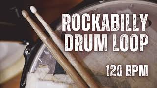 rockabilly drum track 120 bpm