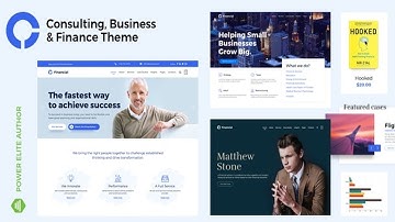 Consultancy - Business Consulting WordPress Theme Free Download