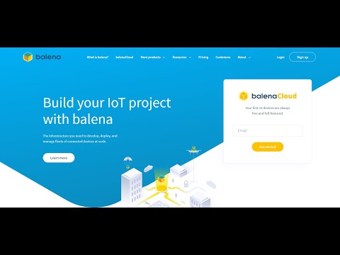 Balena iot with raspberry pi