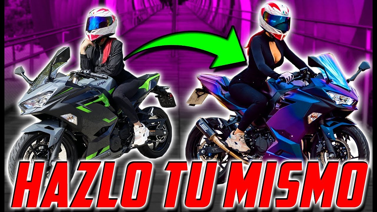 Moto Wrapping, CAMBIO RADICAL CON VINILO 😱