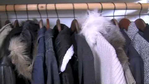 An Organized Home: Our Entryway Coat Closet Organization {how to organize}