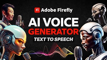 Turn Text to Speech | AI Voice Generator on Adobe Firefly (50+ AI Voices!)