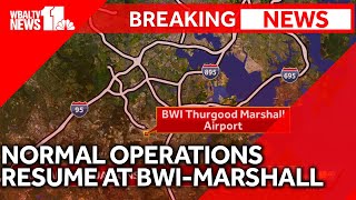 BWI-Marshall concourse reopens after investigation