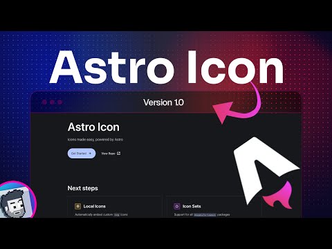 Astro Icon just hit 1.0! - YouTube