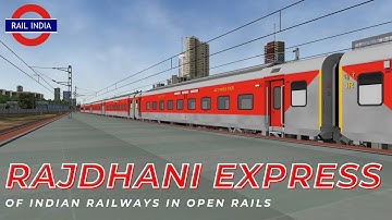 TOP 5 FASTEST RAJDHANI EXPRESS IN MSTS OPEN RAILS || IR-MSTS