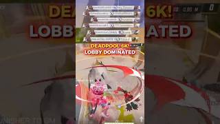 DPS Deadpool 6K Completely Dominated The Lobby #marvelrivals #necros #jay3 #bogur #timthetatman