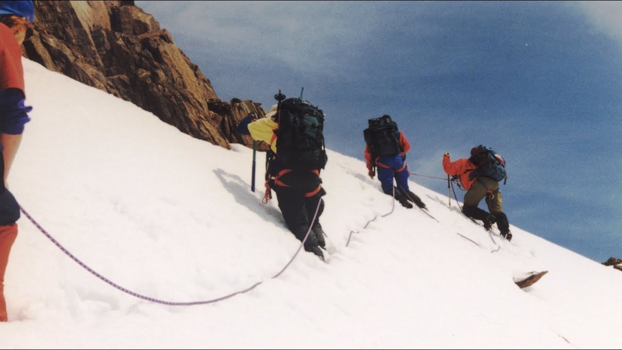 First mountaineering lessons on the Alps of Austria [July 1996] YouTube