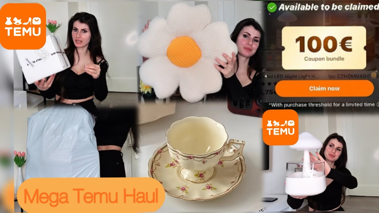 Mega Temu Haul me cmime super te lira🛍️😍||produkte me super ulje😍
