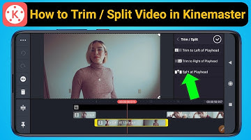 How to Trim / Split Video in Kinemaster app | Kinemaster mai unwanted video part kaise remove kare