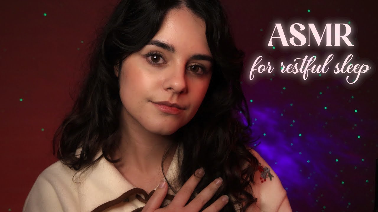 Anxiety Relief ASMR 💖 Positive Affirmations for Restful Sleep (You Can Close Your Eyes!)