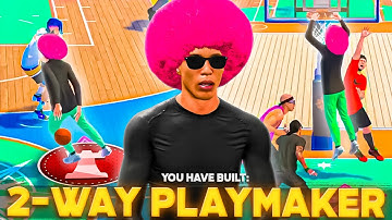 This ISO  "2-WAY PLAYMAKER" build is the BEST PG in NBA 2K22...