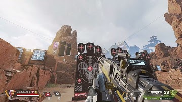 Launching Glitch in Firing Range (Apex Legends)