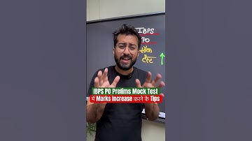 Tips to increase Marks in IBPS PO Prelim || Aashish Arora