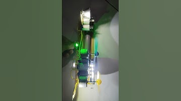 MERAKIT RANGKAIAN ELEKTRONIK MESIN GENERATOR LISTRIK MINI PROTOTYPE, DENGAN BANYAK LED