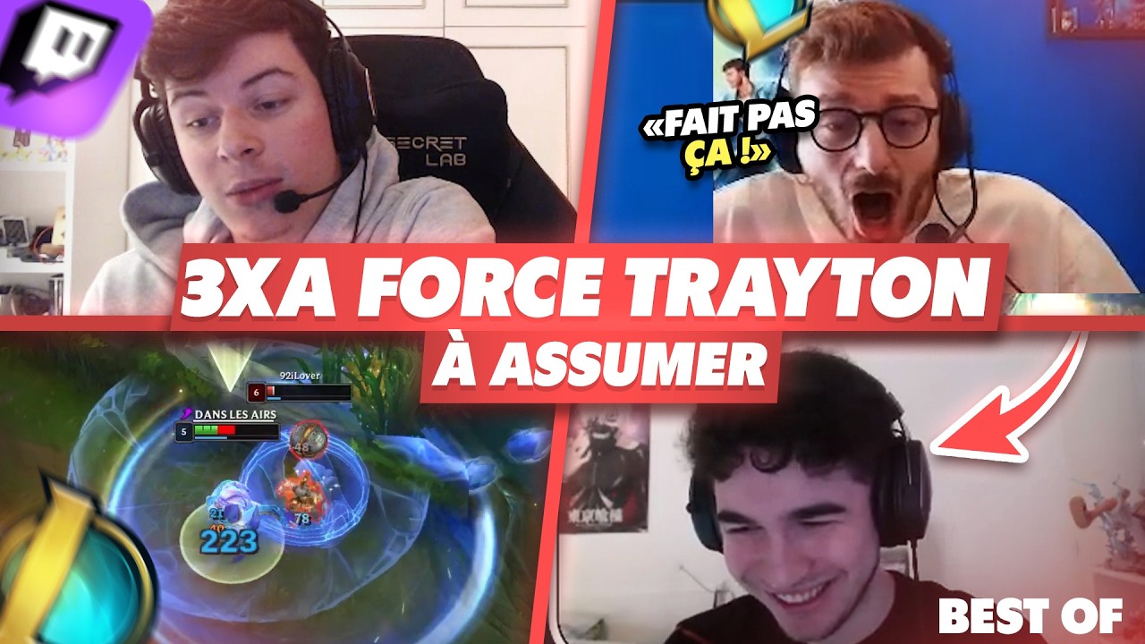 3XA FORCE TRAYTON À ASSUMER DEVANT SA MÈRE - Best Of LoL #1257 ...
